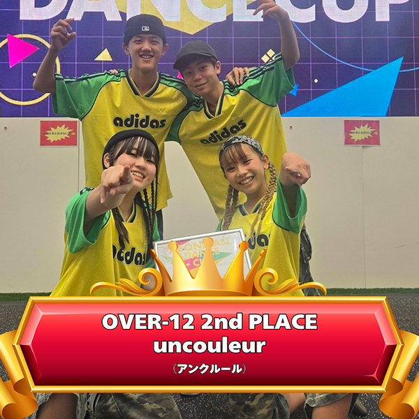 OVER-12チーム 2nd Place