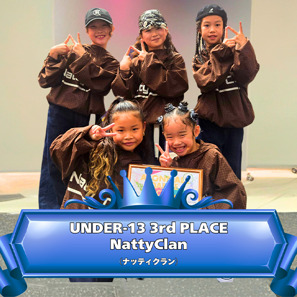 UNDER-13 チーム 3rd Place