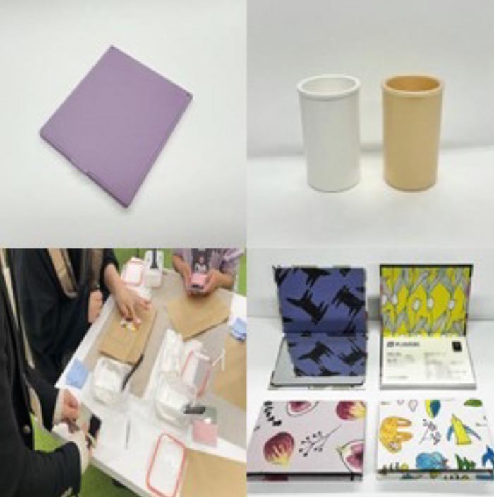 リサイクルプラスチック素材などを使って身近にある様々な“マイグッズ”を作ることができます。