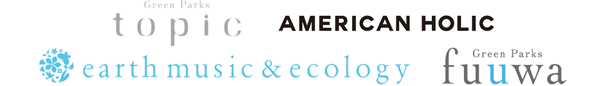 Green Parks topic・AMERICAN HOLIC・earth music&ecology・Green Parks fuuwa